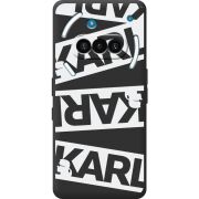 Чорний чохол BoxFace Nothing Phone (3a) White Karl
