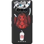 Чорний чохол BoxFace Nothing Phone (3a) RedWhite Coffee