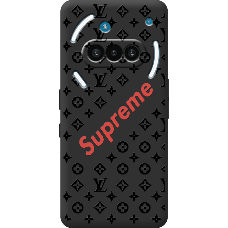 Чорний чохол BoxFace Nothing Phone (3a) Style S