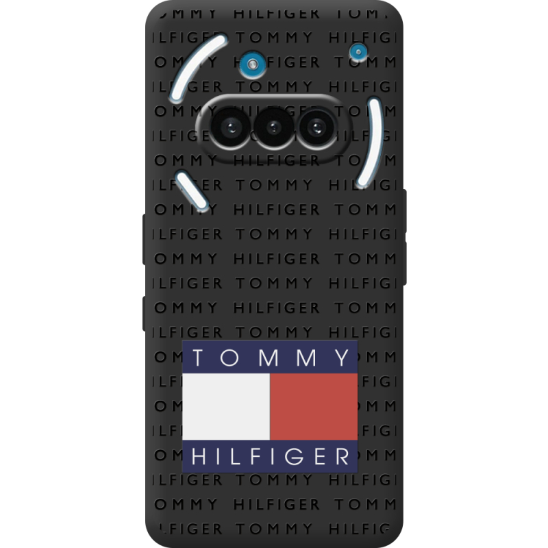 Чорний чохол BoxFace Nothing Phone (3a) Tommy Print