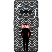 Чорний чохол BoxFace Nothing Phone (3a) Man Pattern