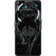 Чорний чохол BoxFace Nothing Phone (3a) Wolf