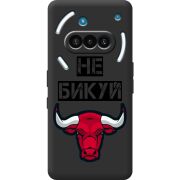 Чорний чохол BoxFace Nothing Phone (3a) Не Бикуй