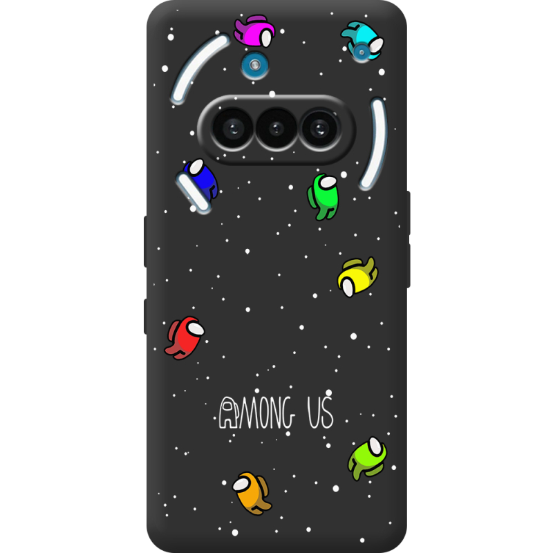 Чорний чохол BoxFace Nothing Phone (3a) Among Us Invisible