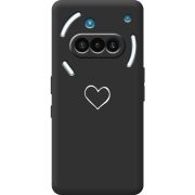 Чорний чохол BoxFace Nothing Phone (3a) My Heart