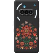 Чорний чохол BoxFace Nothing Phone (3a) Ukrainian Ornament