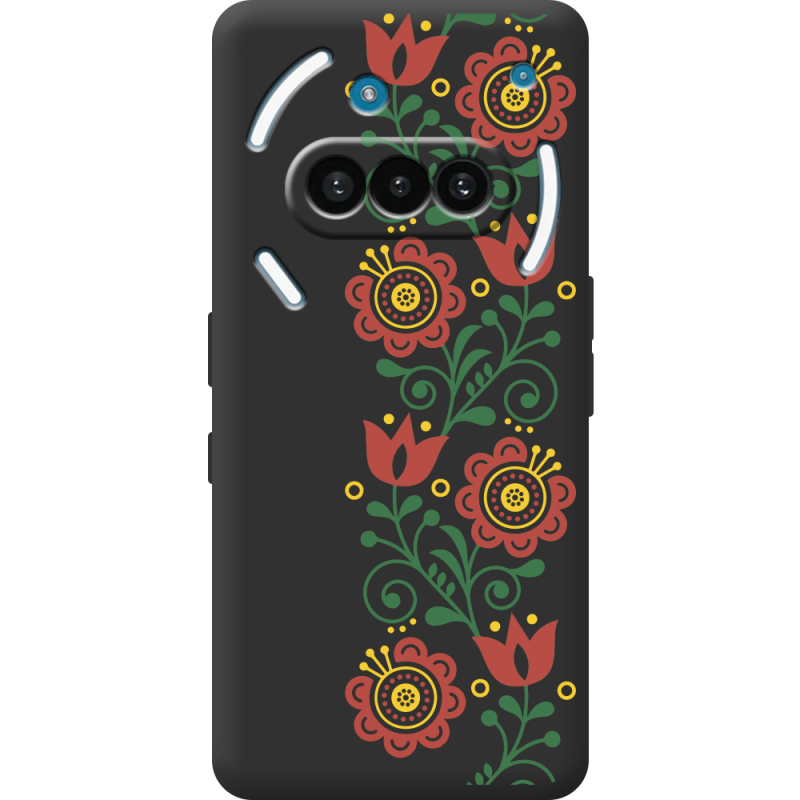 Чорний чохол BoxFace Nothing Phone (3a) Ethno