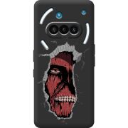 Чорний чохол BoxFace Nothing Phone (3a) Нападение на Титана