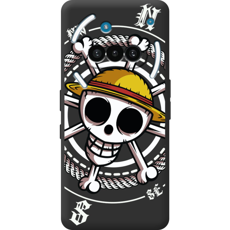 Чорний чохол BoxFace Nothing Phone (3a) One Piece Компас