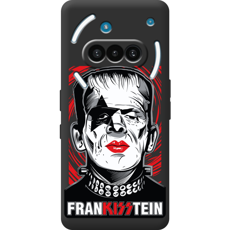 Чорний чохол BoxFace Nothing Phone (3a) Frankisstein