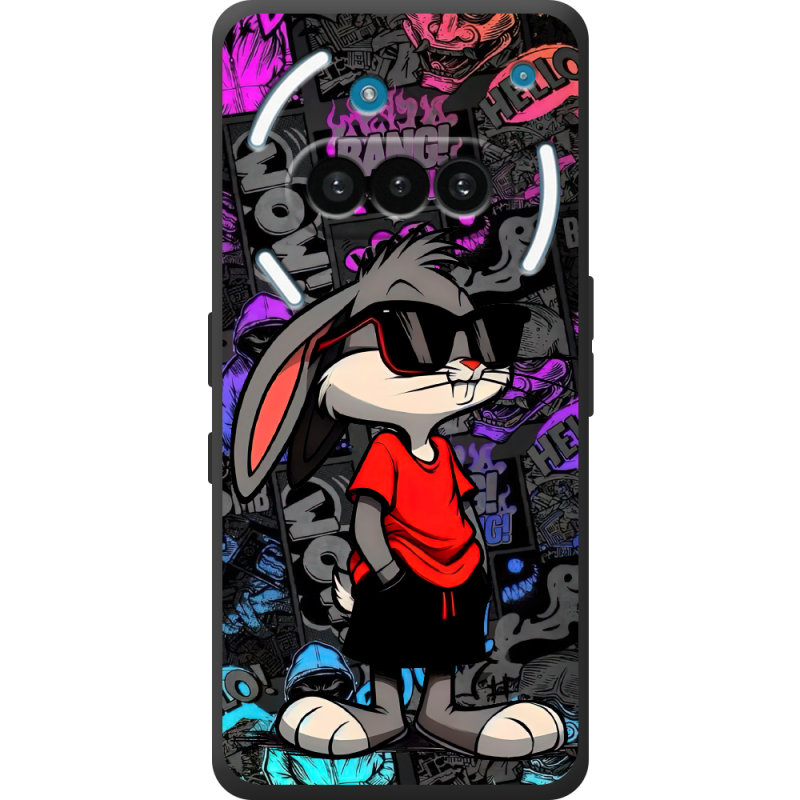 Чорний чохол BoxFace Nothing Phone (3a) Малий вухань