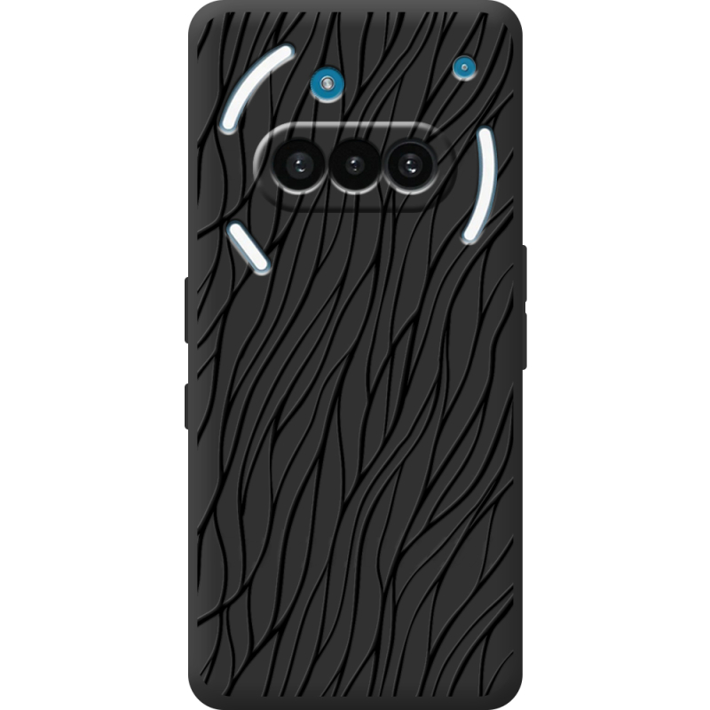 Чорний чохол BoxFace Nothing Phone (3a) 