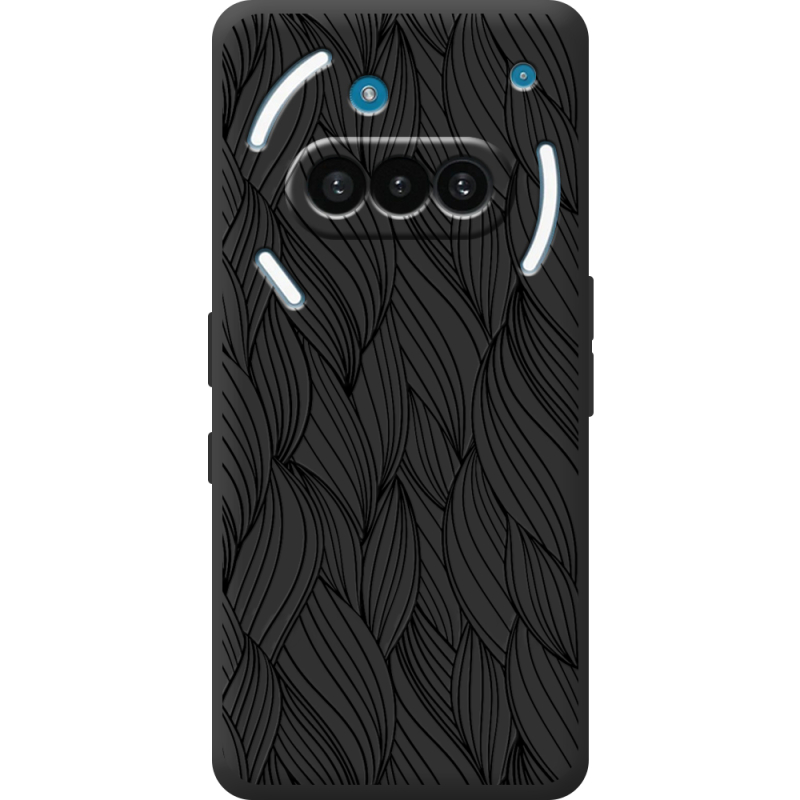 Чорний чохол BoxFace Nothing Phone (3a) 