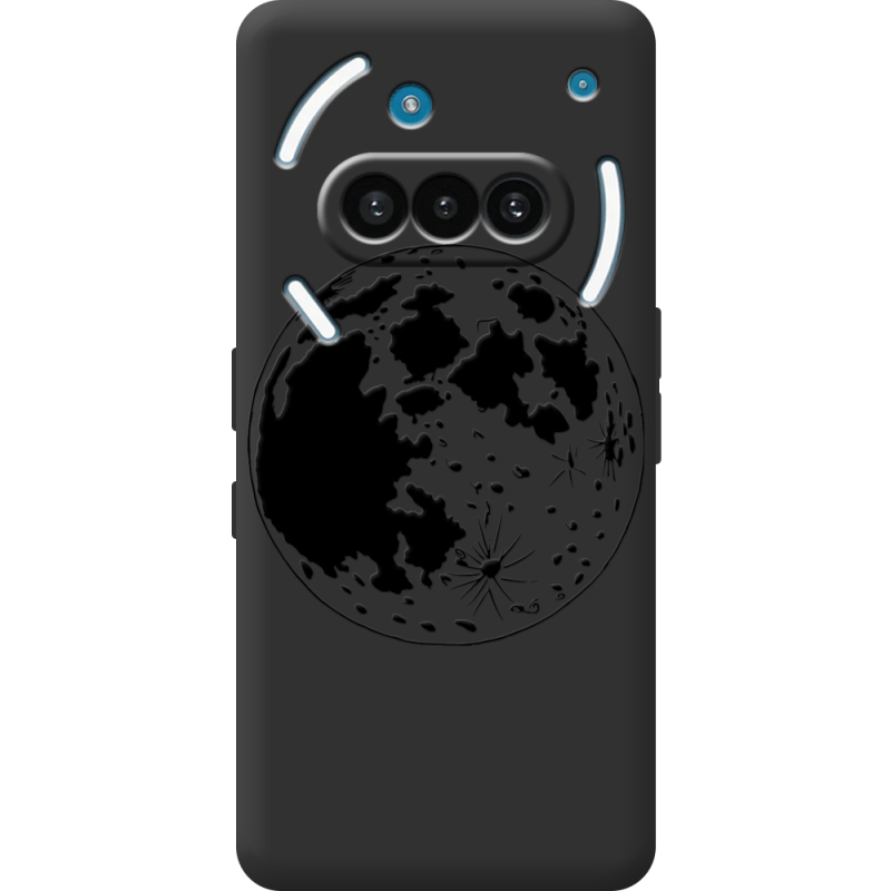 Чорний чохол BoxFace Nothing Phone (3a) Planet