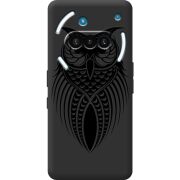 Чорний чохол BoxFace Nothing Phone (3a) Owl