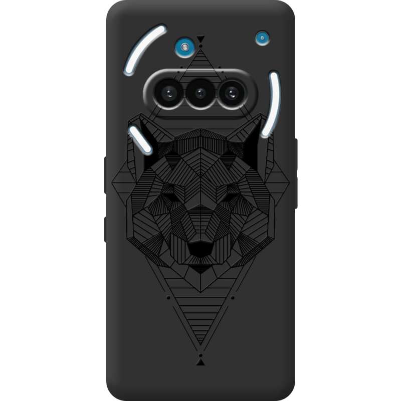 Чорний чохол BoxFace Nothing Phone (3a) 