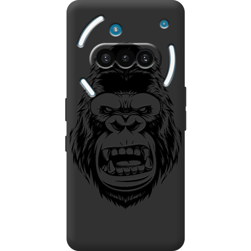 Чорний чохол BoxFace Nothing Phone (3a) Gorilla
