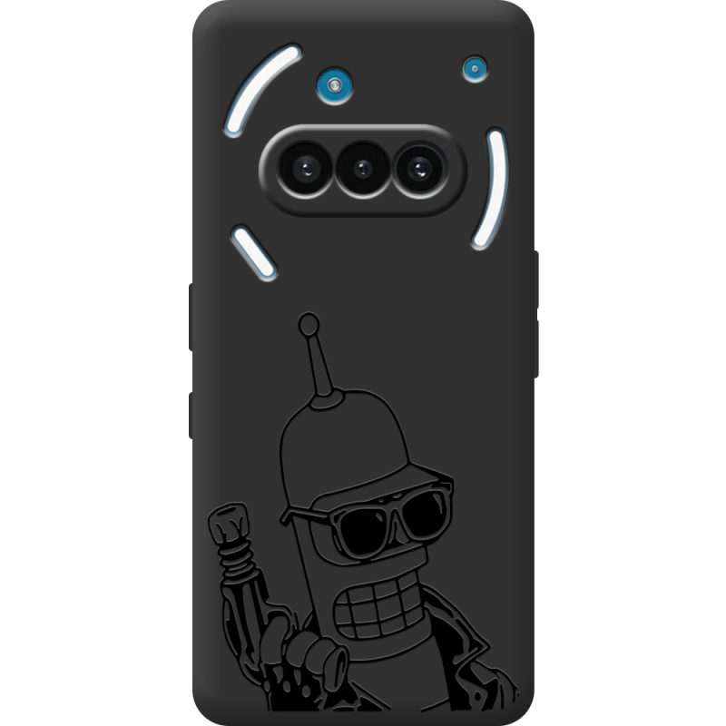 Чорний чохол BoxFace Nothing Phone (3a) 