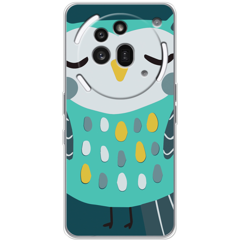 Чохол BoxFace Nothing Phone (3a) Pro Green Owl