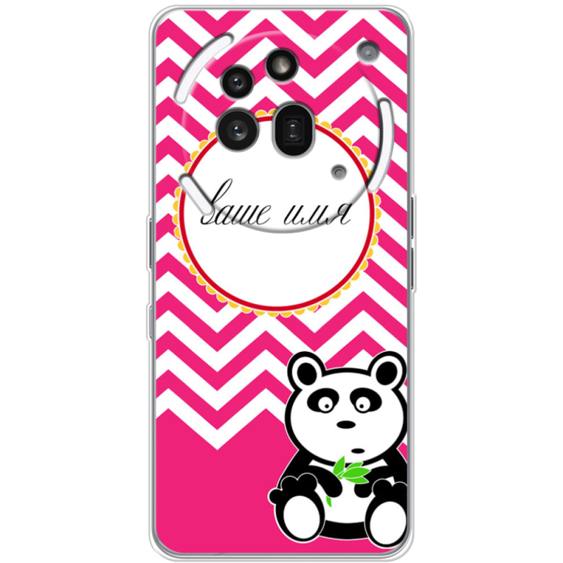 Чохол BoxFace Nothing Phone (3a) Pro Именной Panda