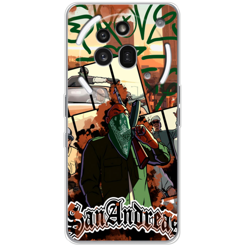 Чохол BoxFace Nothing Phone (3a) Pro GTA San Andreas