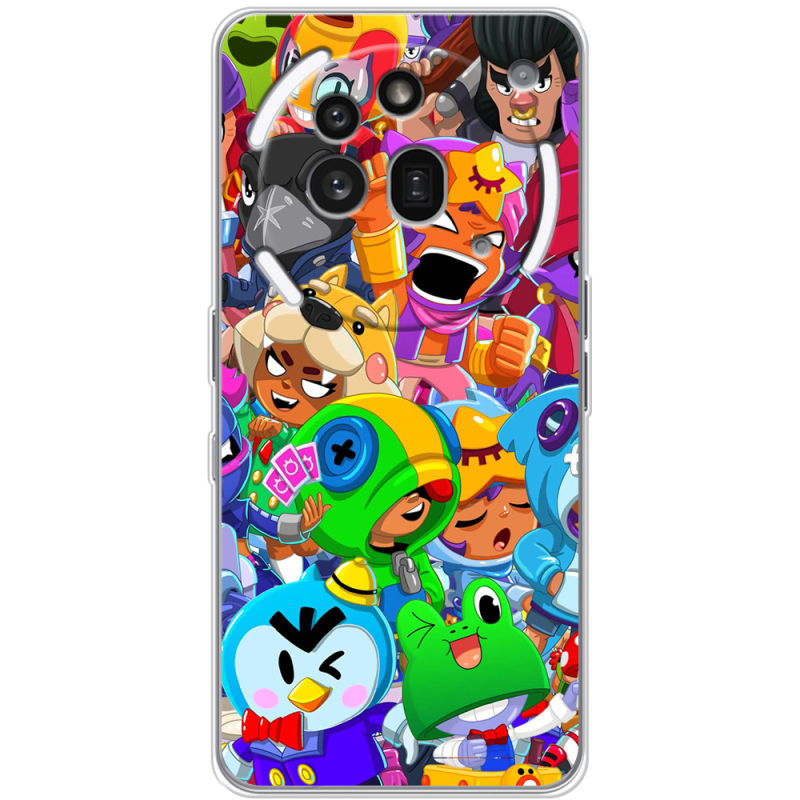 Чохол BoxFace Nothing Phone (3a) Pro friends brawl stars