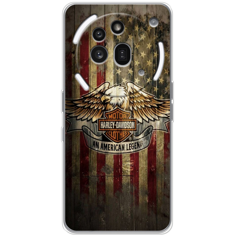 Чохол BoxFace Nothing Phone (3a) Pro Harley An American Legend