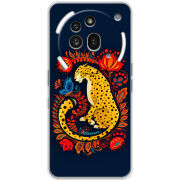 Чохол BoxFace Nothing Phone (3a) Pro Petrykivka Leopard