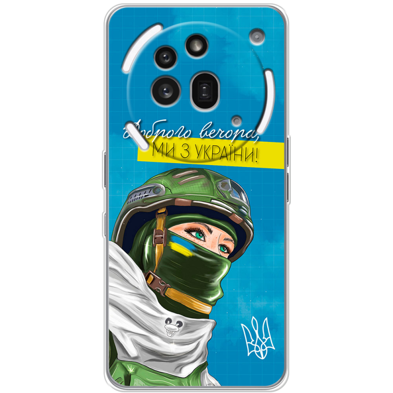 Чохол BoxFace Nothing Phone (3a) Pro Захисниця з України