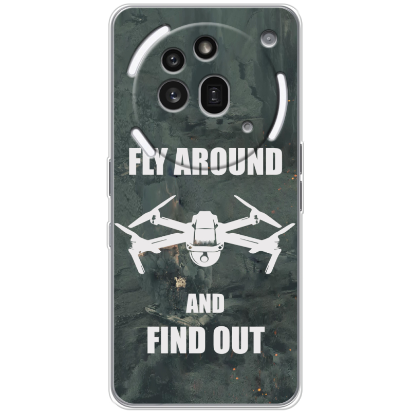 Чохол BoxFace Nothing Phone (3a) Pro Дрон Fly Around