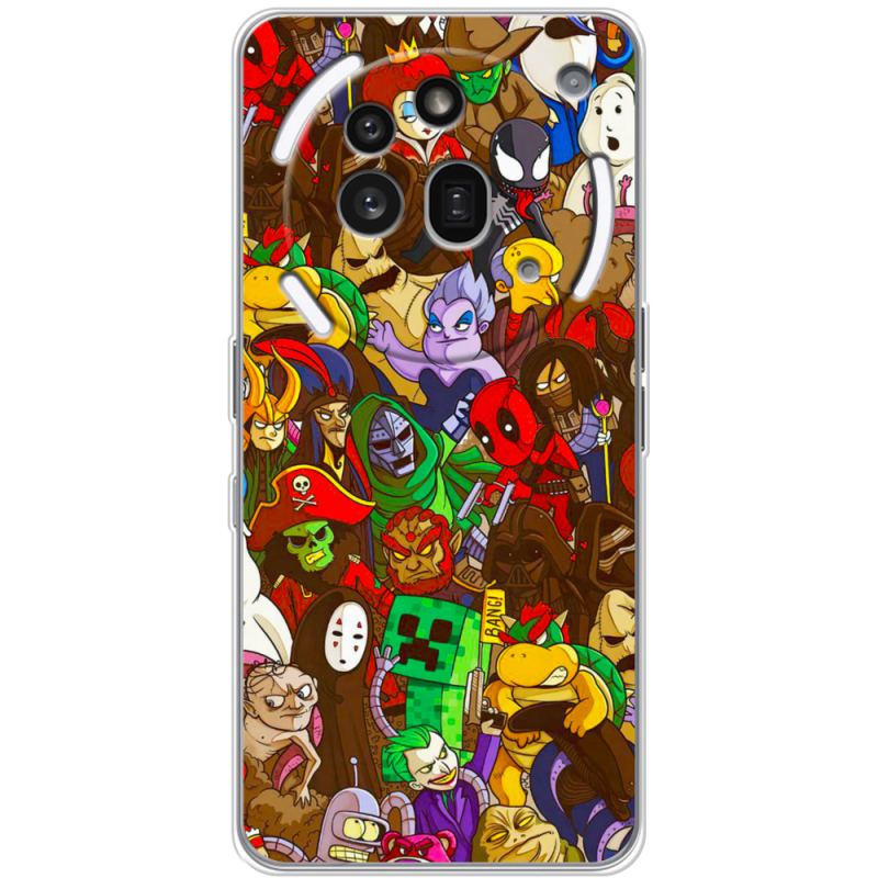 Чохол BoxFace Nothing Phone (3a) Pro Злодеи