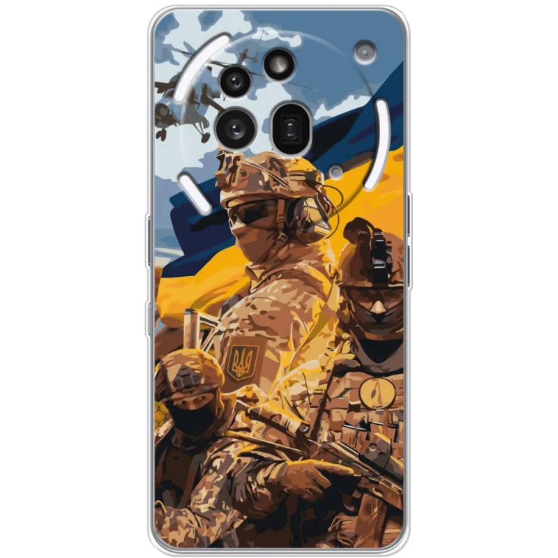 Чохол BoxFace Nothing Phone (3a) Pro Воїни ЗСУ