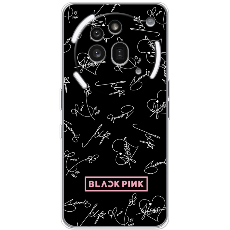 Чохол BoxFace Nothing Phone (3a) Pro Blackpink автограф
