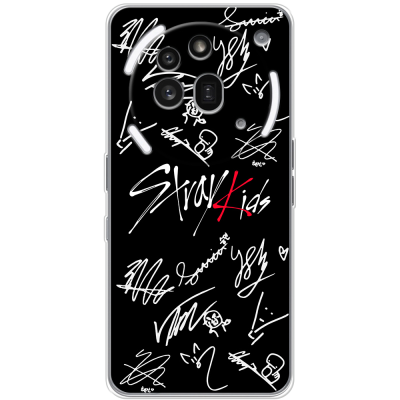 Чохол BoxFace Nothing Phone (3a) Pro Stray Kids автограф