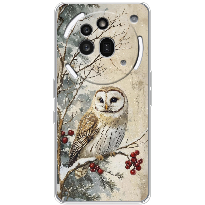 Чохол BoxFace Nothing Phone (3a) Pro Christmas Owl