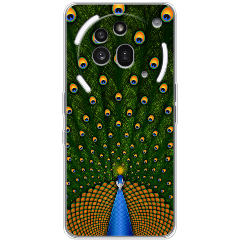 Чохол BoxFace Nothing Phone (3a) Pro Peacocks Tail