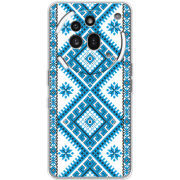 Чохол BoxFace Nothing Phone (3a) Pro Блакитний Орнамент