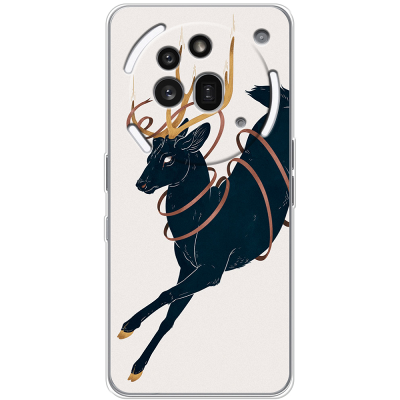 Чохол BoxFace Nothing Phone (3a) Pro Black Deer