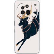 Чохол BoxFace Nothing Phone (3a) Pro Black Deer
