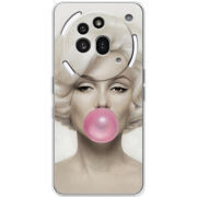 Чохол BoxFace Nothing Phone (3a) Pro Marilyn Monroe Bubble Gum