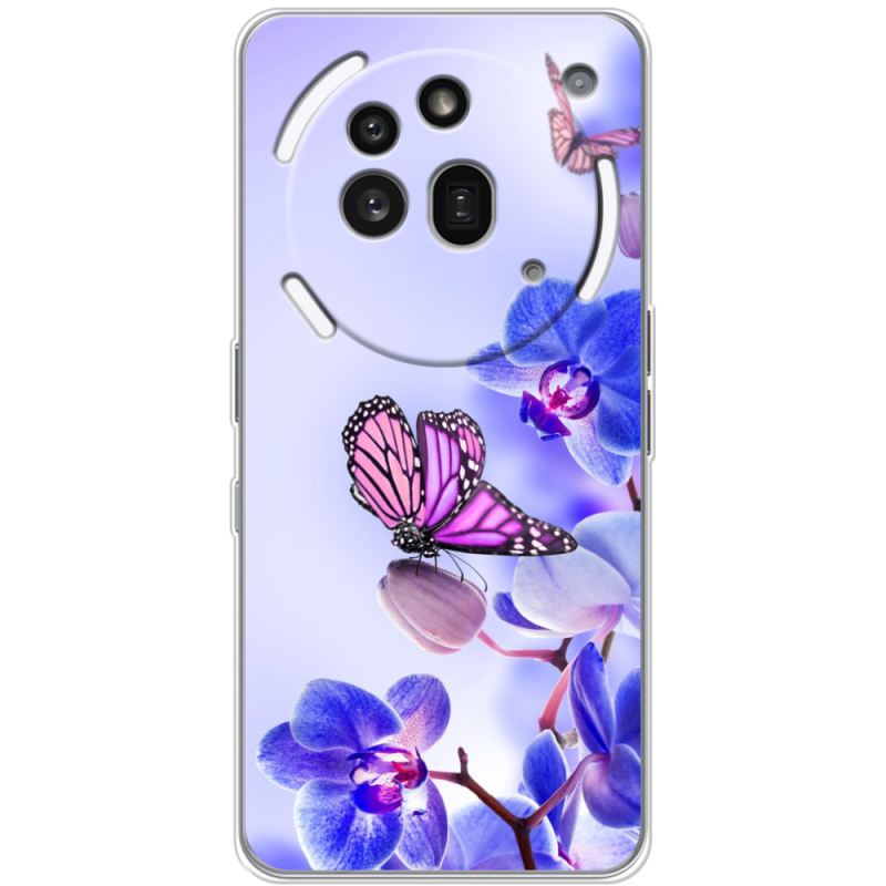 Чохол BoxFace Nothing Phone (3a) Pro Orchids and Butterflies