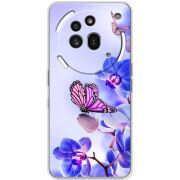 Чохол BoxFace Nothing Phone (3a) Pro Orchids and Butterflies