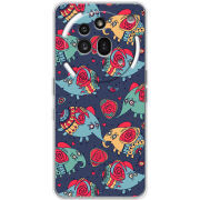Чохол BoxFace Nothing Phone (3a) Pro Flying Elephants