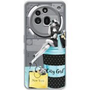 Прозорий чохол BoxFace Nothing Phone (3a) Pro City Girl