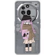 Прозорий чохол BoxFace Nothing Phone (3a) Pro Winter Morning Girl