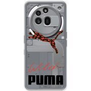 Прозорий чохол BoxFace Nothing Phone (3a) Pro Wild Cat