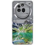 Прозорий чохол BoxFace Nothing Phone (3a) Pro Green Mountain