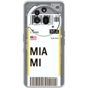 Прозорий чохол BoxFace Nothing Phone (3a) Pro Ticket Miami