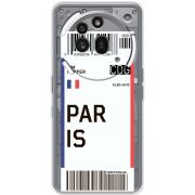 Прозорий чохол BoxFace Nothing Phone (3a) Pro Ticket Paris