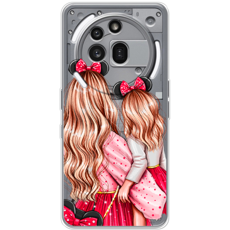 Прозорий чохол BoxFace Nothing Phone (3a) Pro Mouse Girls